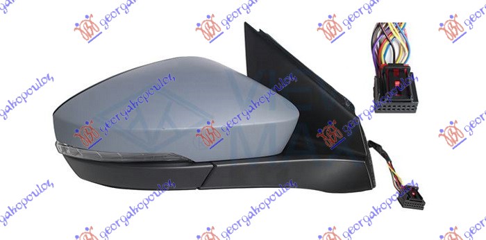 ΚΑΘΡΕΦΤΗΣ ΗΛΕΚΤΡΙΚΟΣ ΘΕΡΜΑΙΝΟΜΕΝΟΣ ΗΛΕΚΤΡΙΚΑ ΑΝΑΚΛΙΝΟΜΕΝΟΣ ΒΑΦΟΜΕΝΟΣ ΜΕ ΜΝΗΜΗ (ΜΕ ΦΛΑΣ) (14 PIN) (Α ΠΟΙΟΤΗΤΑ) (CONVEX GLASS) ΔΕΞ