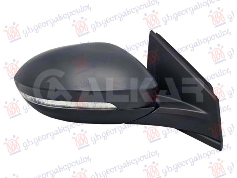 ΚΑΘΡΕΦΤΗΣ ΗΛΕΚΤΡΙΚΟΣ ΘΕΡΜΑΙΝΟΜΕΝΟΣ ΒΑΦ. (ME ΦΛΑΣ) (6pin) (CONVEX GLASS) ΔΕΞ