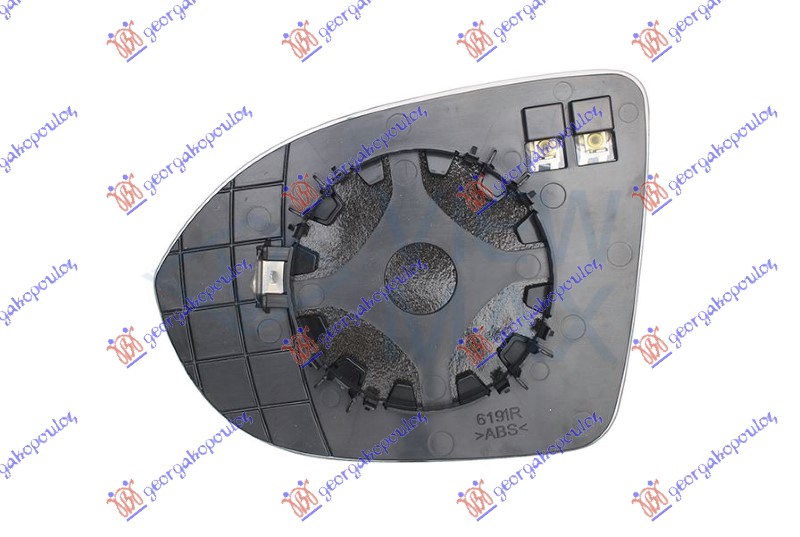 ΚΡΥΣΤΑΛΛΟ ΚΑΘΡΕΦΤΗ ΘΕΡΜΑΙΝΟΜΕΝΟ (CONVEX GLASS) ΔΕΞ