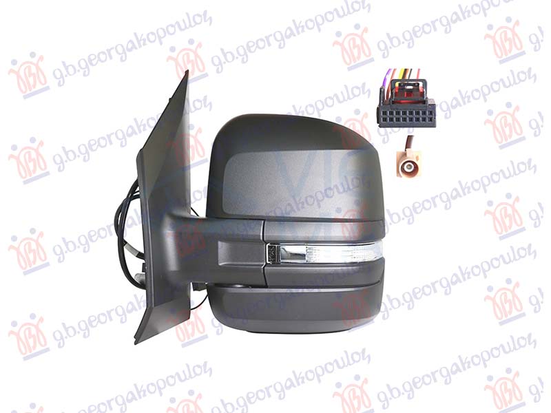ΚΑΘΡΕΦΤΗΣ ΧΕΙΡΟΚΙΝΗΤΟΣ ΚΟΝΤΟΣ (ΜΕ ΦΛΑΣ & ΚΕΡΑΙΑ) (7PIN) (Α ΠΟΙΟΤΗΤΑ) (CONVEX GLASS) ΑΡ