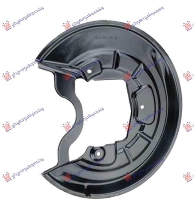 ΕΛΑΣΜΑ ΔΙΣΚΟΠΛΑΚΑΣ ΠΙΣΩ 4WD (ΔΙΣΚΟΠΛΑΚΑ 260ΜΜ) ΑΡ