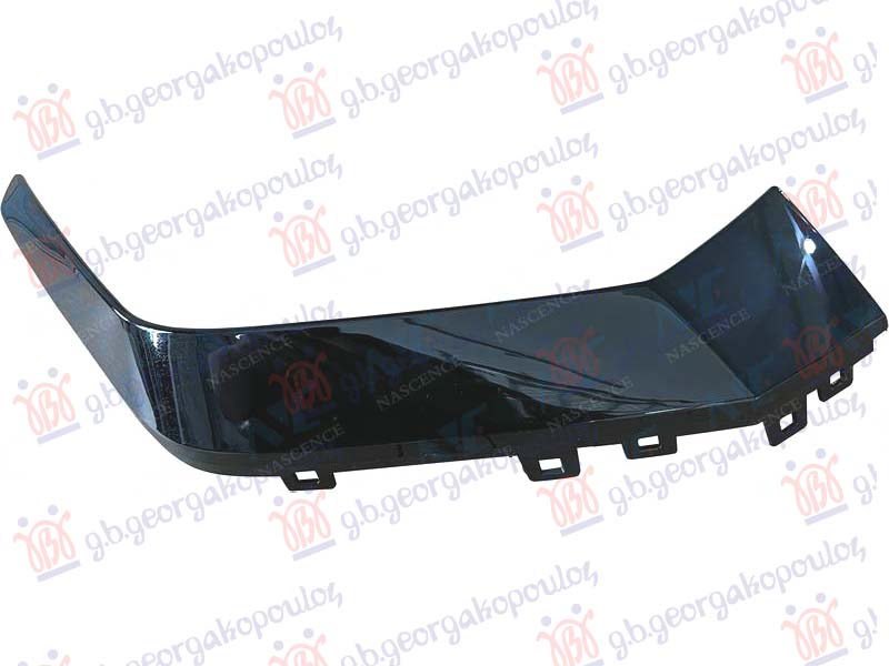 ΔΙΑΚΟΣΜΗΤΙΚΟ ΔΙΧΤΥΟΥ ΠΡΟΦΥΛΑΚΤΗΡΑ ΕΜΠΡΟΣ ΑΚΡΑΙΟ ΜΑΥΡΟ ΓΥΑΛΙΣΤΕΡΟ (M-SPORT) ΔΕΞ