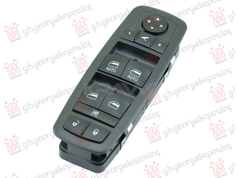 ΔΙΑΚΟΠΤΗΣ ΠΑΡΑΘΥΡΟΥ/ΚΑΘΡΕΦΤΩΝ ΑΝAΚΛ. ΕΜΠΡΟΣ (AUTO) (Τετραπλός) (11pin) ΑΡ