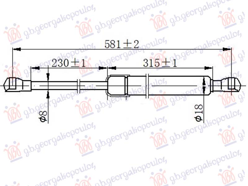 ΑΜΟΡΤΙΣΕΡ ΜΠΑΓΚΑΖ (581L-305N)
