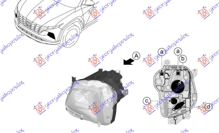 ΦΑΝΟΣ ΕΜΠΡΟΣ (HB3/PY21W) (E) (DEPO) ΑΡ