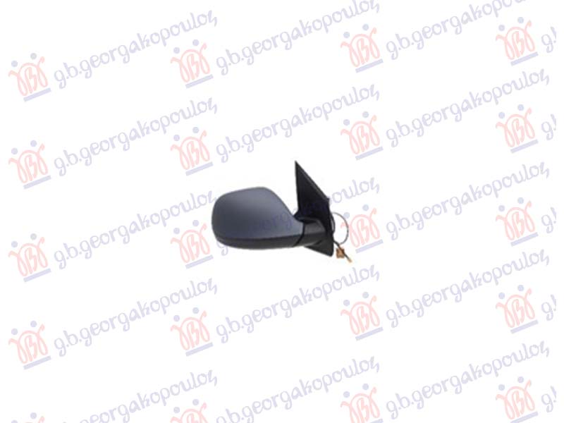 ΚΑΘΡΕΦΤΗΣ ΗΛΕΚΤΡΙΚΟΣ ΘΕΡΜΑΙΝΟΜΕΝΟΣ ΒΑΦΟΜΕΝΟΣ ΜΕ ΚΕΡΑΙΑ (5+1Pin) (Α ΠΟΙΟΤΗΤΑ) (CONVEX GLASS) ΔΕΞ