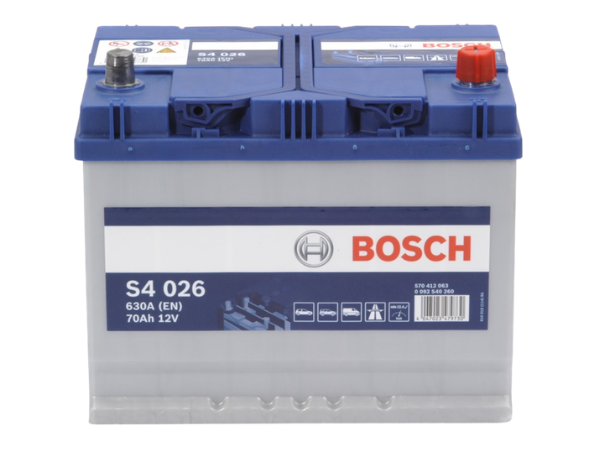 Μπαταρία BOSCH S4026 70AH 630A