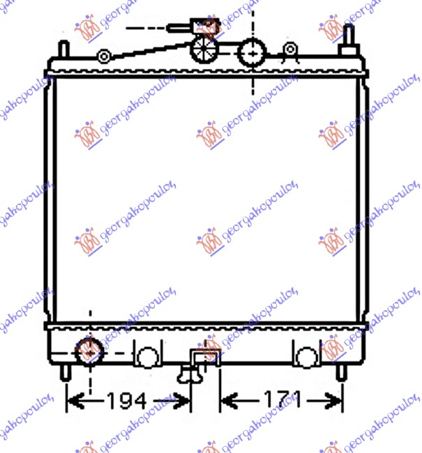 ΨΥΓΕΙΟ 1.0-1.2-1.4-1.6 ΒΕΝΖΙΝΗ (380x440x16) ΑΓΓΛΙΑΣ (VALEO)