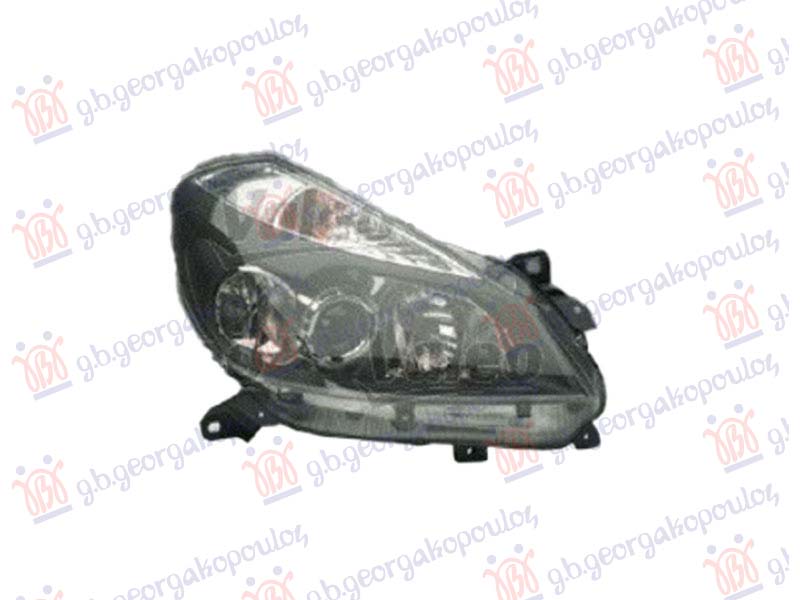 ΦΑΝΟΣ ΕΜΠΡΟΣ (ΜΕ ΠΡΟΒΟΛΕΑ) ΜΑΥΡΟ (Η1+Η7+Η7) (VALEO) ΔΕΞ