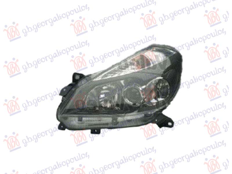 ΦΑΝΟΣ ΕΜΠΡΟΣ (ΜΕ ΠΡΟΒΟΛΕΑ) ΜΑΥΡΟ (Η1+Η7+Η7) (VALEO) ΑΡ