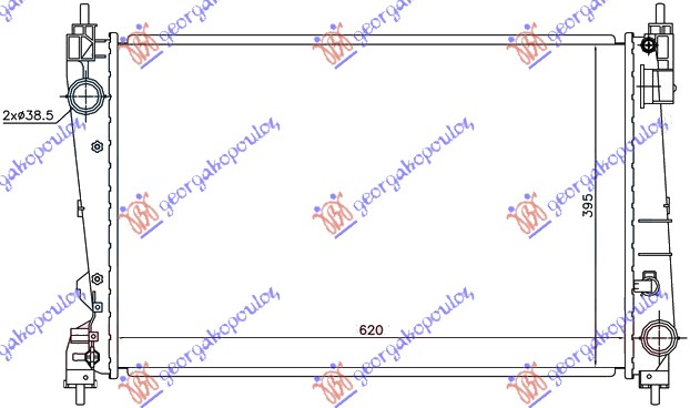 ΨΥΓΕΙΟ 1.4 ΒΕΝΖΙΝΗ TURBO (620x390) 2012- (NRF)