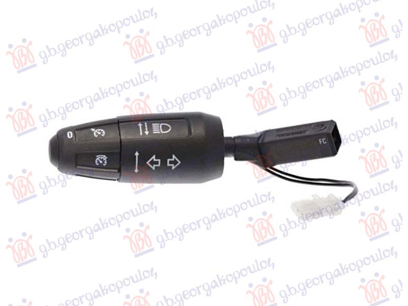 ΔΙΑΚΟΠΤΗΣ ΤΙΜΟΝΙΟΥ ΦΩΤΩΝ/ΦΛΑΣ/CRUISE CONTROL (2PIN) (VALEO)