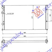 ΨΥΓΕΙΟ ΓΙΑ ΟΛΑ BΕΝΖΙΝΗ/ΠΕΤΡΕΛΑΙΟ + A/C (630x380) (ΠΑΡΟΧΕΣ ΠΛΕΥΡΑ ΟΔΗΓΟΥ) (NRF)