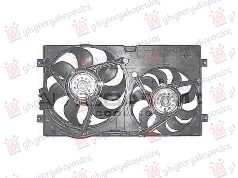 ΒΕΝΤΙΛΑΤΕΡ (ΜΟΤΕΡ + ΦΤΕΡΩΤΗ) (3PIN) (351mm)