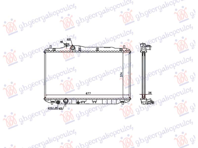 ΨΥΓΕΙΟ 1.8 ΒΕΝΖΙΝΗ +/- A/C (670x375) (ΑΝΟΙΧΤΟ ΚΥΚΛΩΜΑ) (NRF)