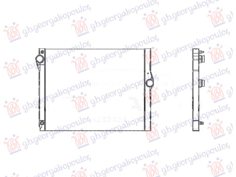 ΨΥΓΕΙΟ A/C ΒΕΝΖΙΝΗ - ΥΒΡΙΔΙΚΟ (610x494x32)