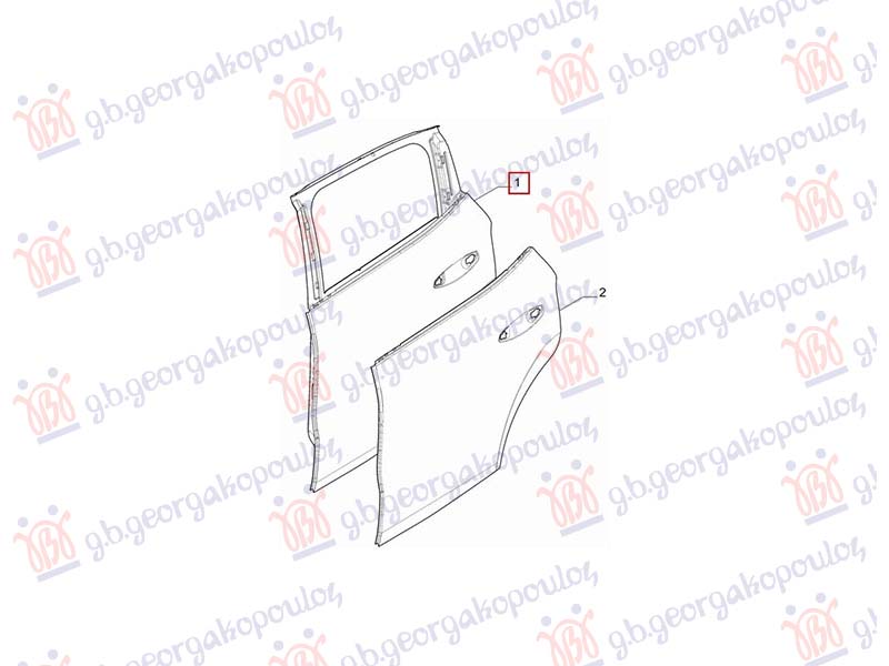 ΠΟΡΤΑ ΠΙΣΩ (Γ) ΔΕΞ