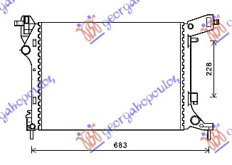 ΨΥΓΕΙΟ 1.4 ΒΕΝΖΙΝΗ (538x412x14) (VALEO)