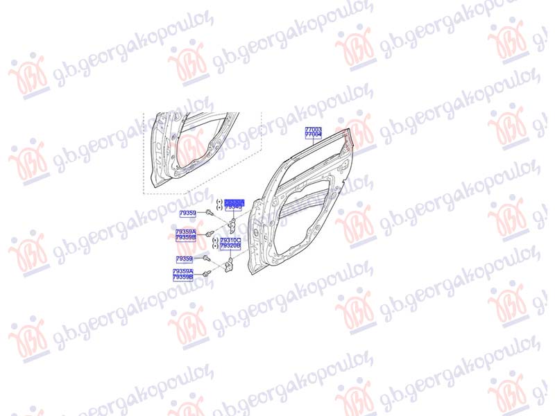 ΜΕΝΤΕΣΕΣ ΠΟΡΤΑΣ ΠΙΣΩ ΑΝΩ (Γ) ΑΡ