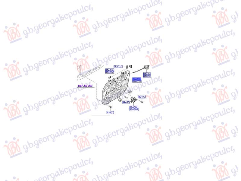 ΓΡΥΛΛΟΣ ΠΑΡΑΘΥΡΟΥ ΕΜΠΡΟΣ ΗΛΕΚΤΡΙΚΟΣ (ΧΩΡΙΣ ΜΟΤΕΡ) (Γ) ΑΡ