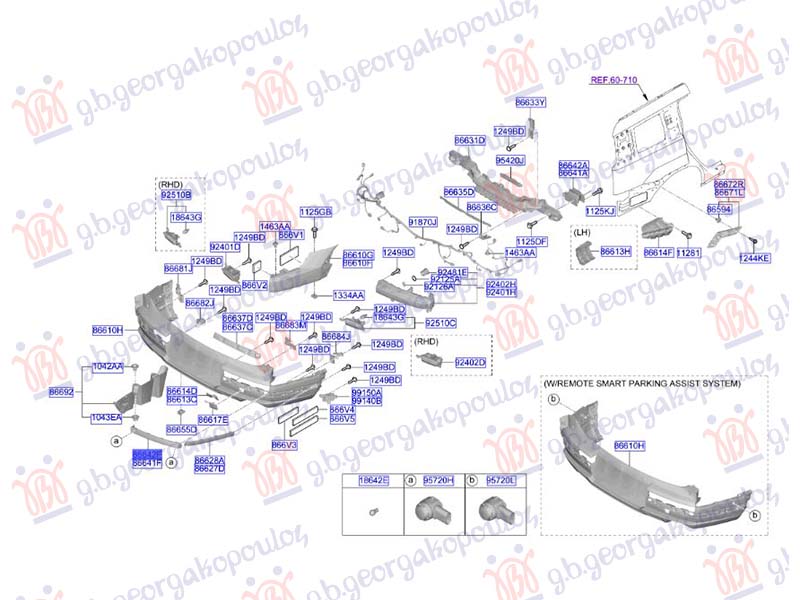 ΔΙΑΚΟΣΜΗΤΙΚΟ ΠΡΟΦΥΛΑΚΤΗΡΑ ΠΙΣΩ (Γ) ΔΕΞ