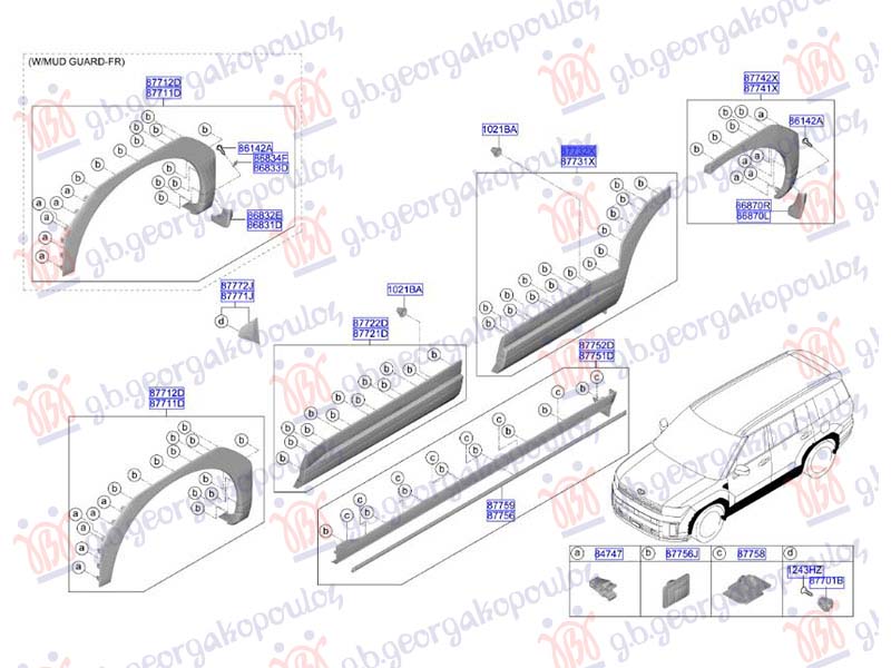 ΚΟΥΡΜΠΑ ΠΟΡΤΑΣ ΠΙΣΩ ΠΛΑΣΤΙΚΗ (Γ) ΔΕΞ