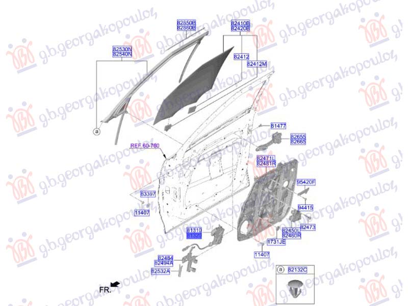ΚΛΕΙΔΑΡΙΑ ΠΟΡΤΑΣ ΕΜΠΡΟΣ (Γ) ΑΡ