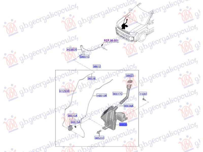 ΔΟΧΕΙΟ ΝΕΡΟΥ ΥΑΛΟΚΑΘΑΡΙΣΤΗΡΩΝ (Γ)