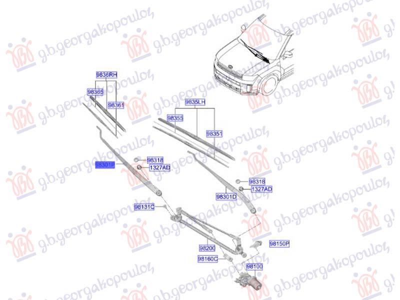 ΜΠΡΑΤΣΟ ΥΑΛΟΚΑΘΑΡΙΣΤΗΡΑ ΠΙΣΩ (Γ)