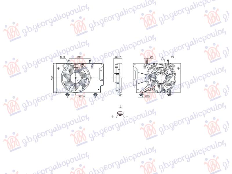 ΒΕΝΤΙΛΑΤΕΡ ΨΥΓΕΙΟΥ ΚΟΜΠΛΕ 1.5 ΠΕΤΡΕΛΑΙΟ (ΜΟΝΟ) (NRF)