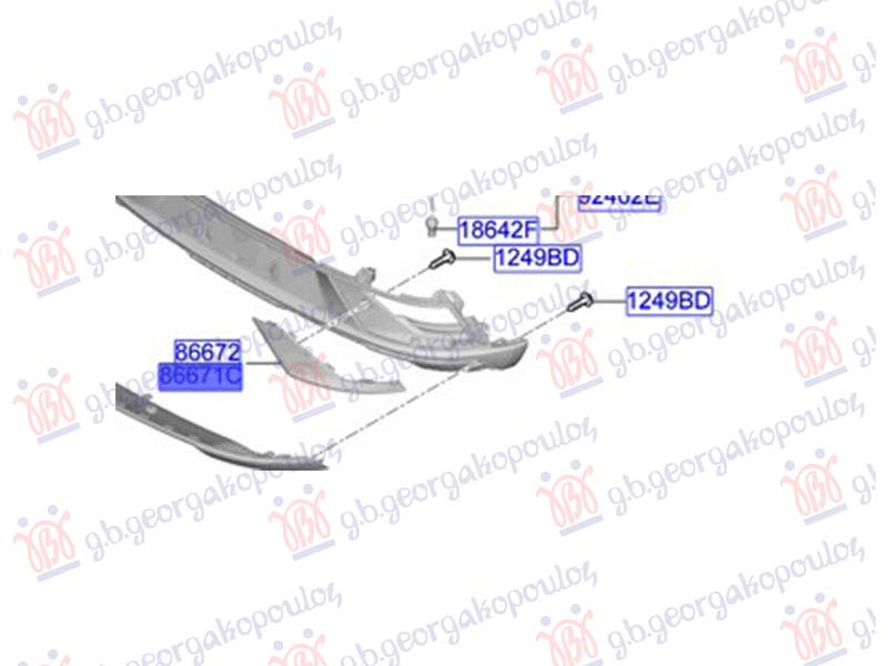 ΔΙΑΚΟΣΜΗΤΙΚΟ ΠΡΟΦΥΛΑΚΤΗΡΑ ΠΙΣΩ (Γ) ΑΡ