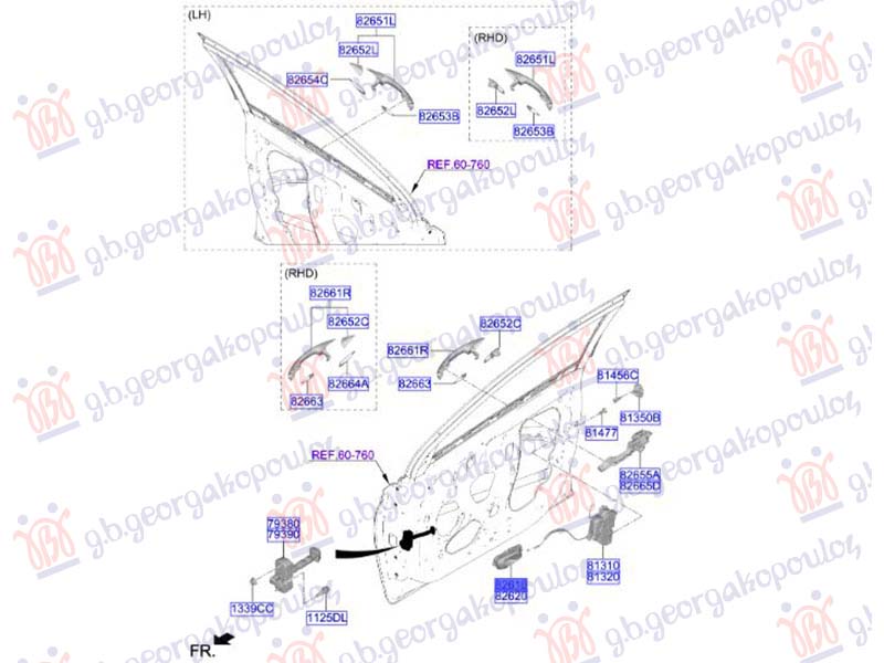 ΧΕΡΟΥΛΙ ΠΟΡΤΑΣ ΕΜΠΡΟΣ/ΠΙΣΩ ΕΣΩ (Γ) ΑΡ
