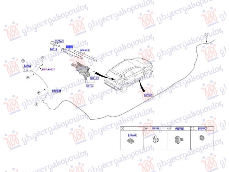 ΜΠΡΑΤΣΟ ΥΑΛΟΚΑΘΑΡΙΣΤΗΡΑ ΠΙΣΩ (Γ)