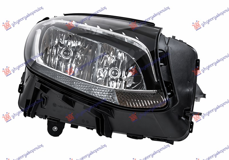 ΦΑΝΟΣ ΕΜΠΡΟΣ ΗΛΕΚΤΡΙΚΟΣ ΜΕ ΦΩΣ ΗΜΕΡΑΣ LED (E) (MARELLI) ΔΕΞ