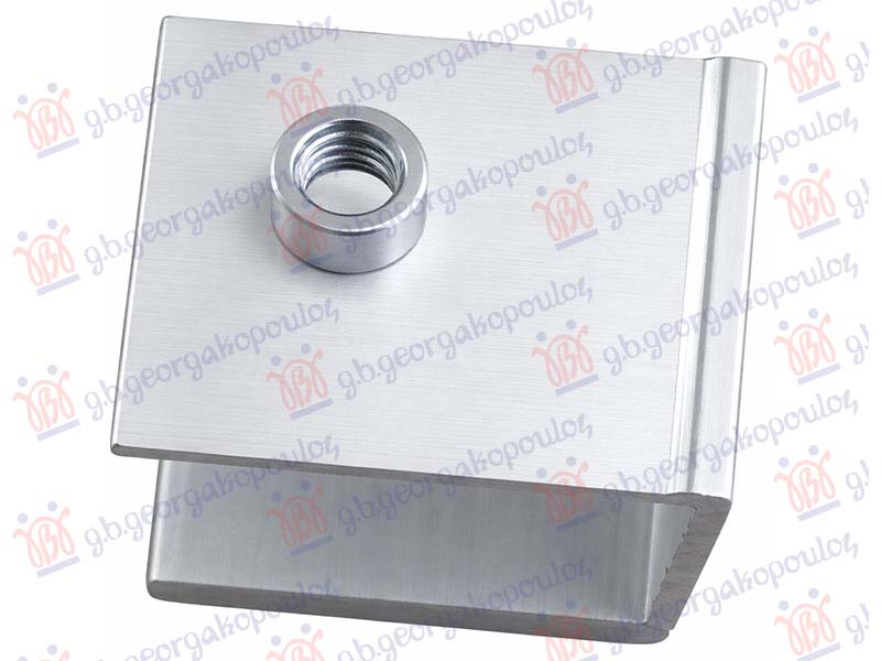 ΒΑΣΗ ΤΡΑΒΕΡΣΑΣ  ΠΡΟΦΥΛΑΚΤΗΡΑ ΕΜΠΡΟΣ ΕΣΩ-ΠΙΣΩ (ΣΥΝΔΕΣΜΟΣ) ( ΑΡΙΣΤΕΡΟ=ΔΕΞΙ) ΑΛΟΥΜΙΝΙΟ