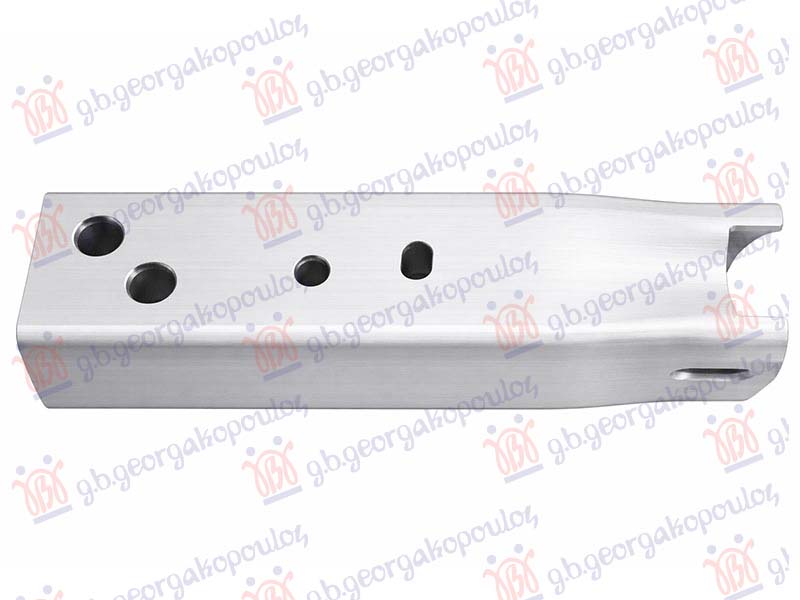 ΒΑΣΗ ΤΡΑΒΕΡΣΑΣ  ΠΡΟΦΥΛΑΚΤΗΡΑ ΕΜΠΡΟΣ ΕΣΩ-ΠΙΣΩ ( ΑΡΙΣΤΕΡΟ=ΔΕΞΙ) ΑΛΟΥΜΙΝΙΟ