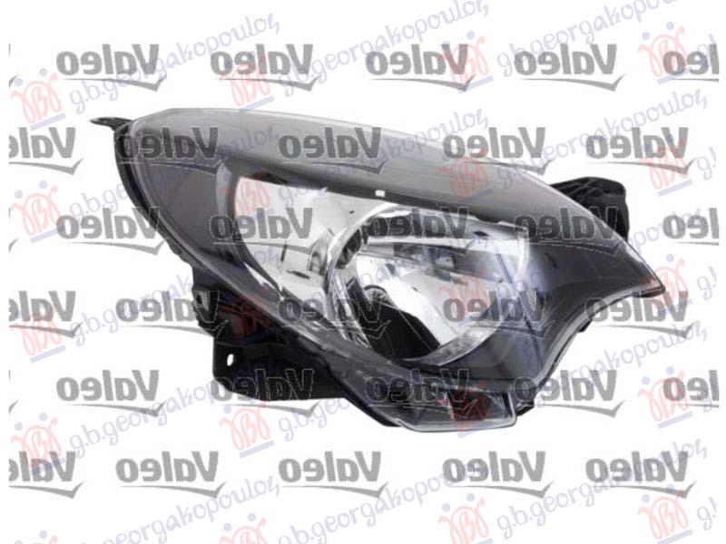 ΦΑΝΟΣ ΕΜΠΡΟΣ ΗΛΕΚΤΡΙΚΟΣ ΜΑΥΡΟΣ (VALEO) ΔΕΞ