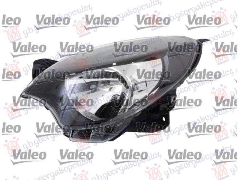 ΦΑΝΟΣ ΕΜΠΡΟΣ ΗΛΕΚΤΡΙΚΟΣ ΜΑΥΡΟΣ (VALEO) ΑΡ