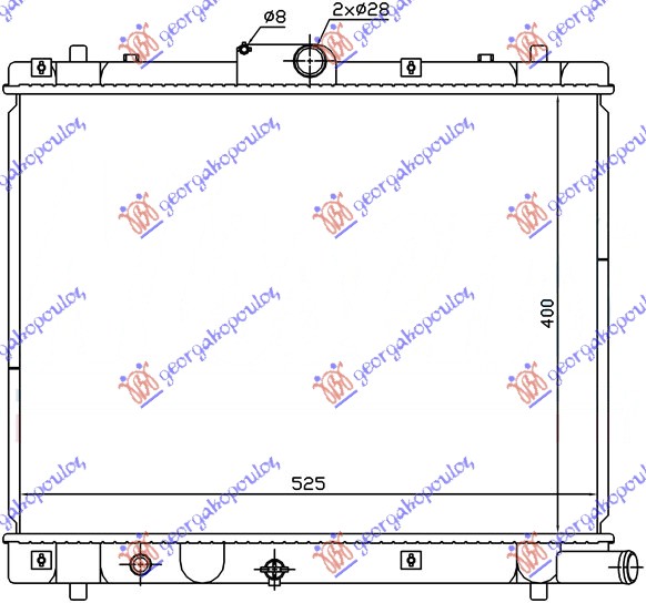 ΨΥΓΕΙΟ 1.3 DDiS (400x544x27) ΜΗΧΑΝΙΚΟ (ΟΥΓΓΑΡΙΑΣ) (NRF)
