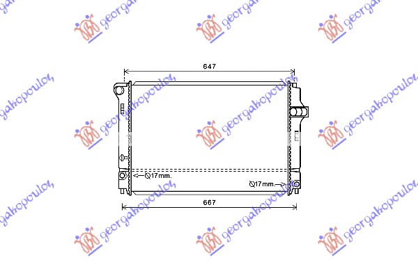 ΨΥΓΕΙΟ 1.5 ΒΕΝΖΙΝΗ/ΥΒΡΙΔΙΚΟ (54-55KW) (600x400x16) (NRF)