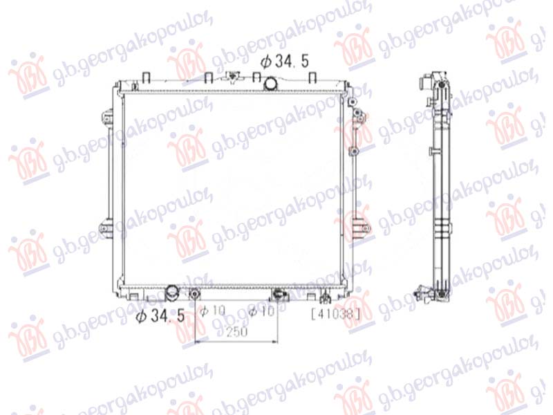ΨΥΓΕΙΟ 4.0i V6 ΒΕΝΖΙΝΗ ΑΥΤΟΜΑΤΟ (570x650x26) (VALEO)