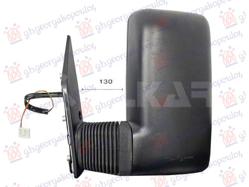 ΚΑΘΡΕΦΤΗΣ ΧΕΙΡΟΚΙΝΗΤΟΣ (ΜΕ ΑΙΣΘΗΤΗΡΑ) (2Pin) (CONVEX GLASS) ΑΡ