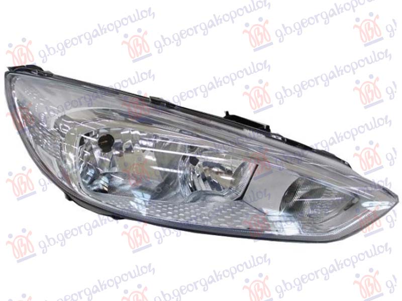 ΦΑΝΟΣ ΕΜΠΡΟΣ ΗΛΕΚΤΡΙΚΟΣ ΧΡΩΜΙΟ (H7/H1) (Ε) (ΜΕ ΜΟΤΕΡ) (TYC) ΔΕΞ