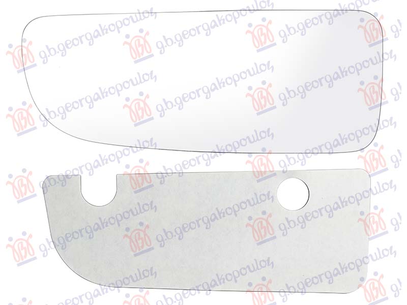 ΚΡΥΣΤΑΛΛΟ ΚΑΘΡΕΦΤΗ (ΚΑΤΩ) (CONVEX GLASS) ΑΡ