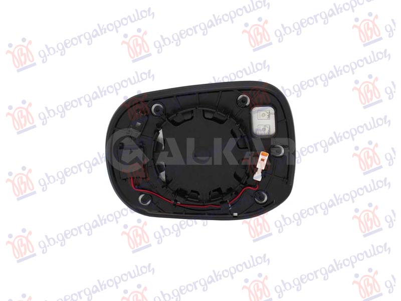 ΚΡΥΣΤΑΛΛΟ ΚΑΘΡΕΦΤΗ ΘΕΡΜΑΙΝΟΜΕΝΟ (ΜΕ BLISS) (2 + 2PIN) (CONVEX GLASS) ΔΕΞ