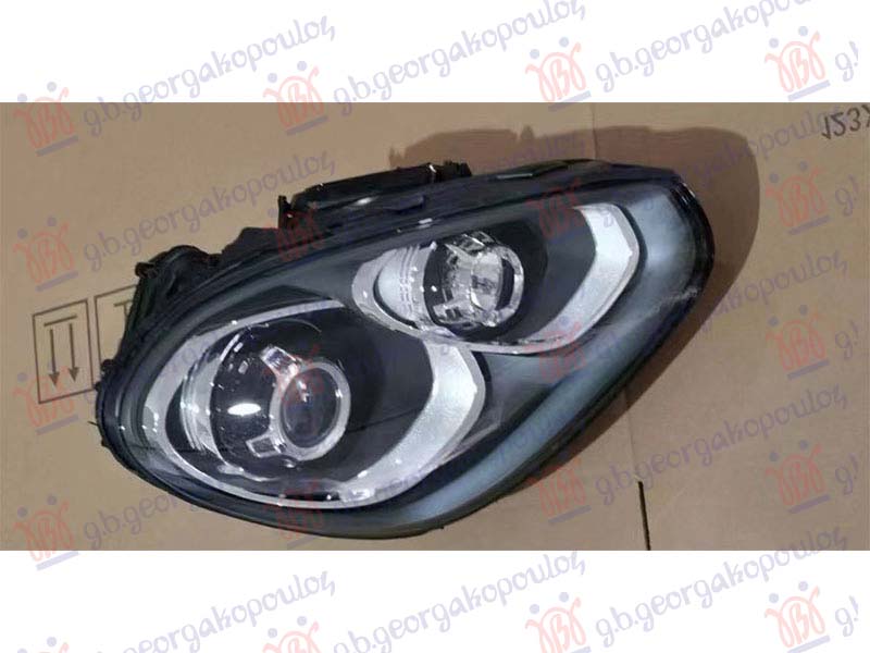 ΦΑΝΟΣ ΕΜΠΡΟΣ BI-XENON ΜΕ ΦΩΣ ΗΜΕΡΑΣ LED ΔΕΞ