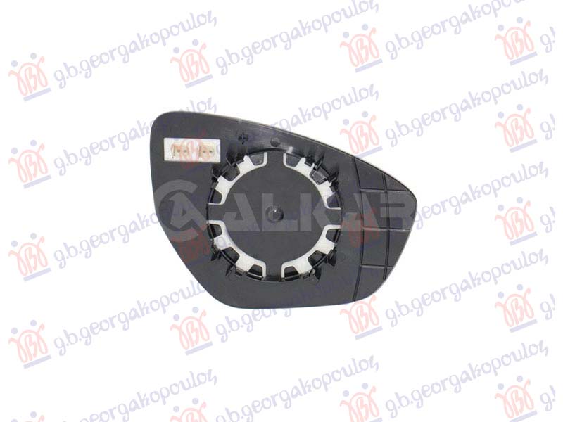 ΚΡΥΣΤΑΛΛΟ ΚΑΘΡΕΦΤΗ ΘΕΡΜΑΙΝΟΜΕΝΟ (2 PIN) (CONVEX GLASS) ΔΕΞ
