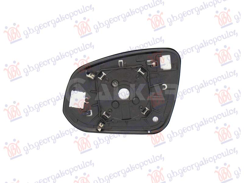 ΚΡΥΣΤΑΛΛΟ ΚΑΘΡΕΦΤΗ ΘΕΡΜΑΙΝΟΜΕΝΟ (2 PIN) (CONVEX GLASS) ΔΕΞ