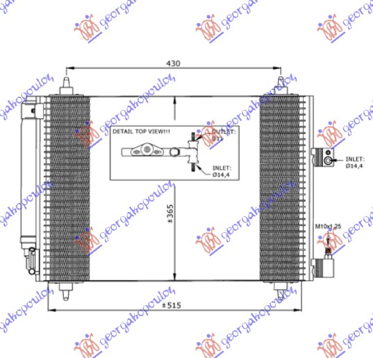 ΨΥΓΕΙΟ A/C ΒΕΝZINH-ΠΕΤΡΕΛΑΙΟ (560x360) (ΠΛΑΚΑΚΙ ΑΝΩ) (MARELLI)