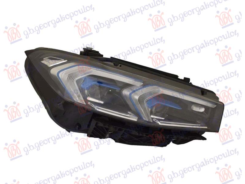 ΦΑΝΟΣ ΕΜΠΡΟΣ FULL LED MATRIX ΜΠΛΕ (Ε) (DEPO) ΔΕΞ